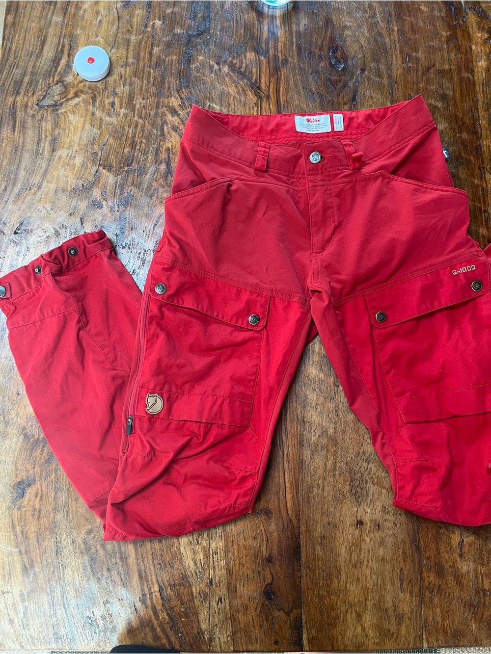 Fjällräven Red G-1000 Keb trousers